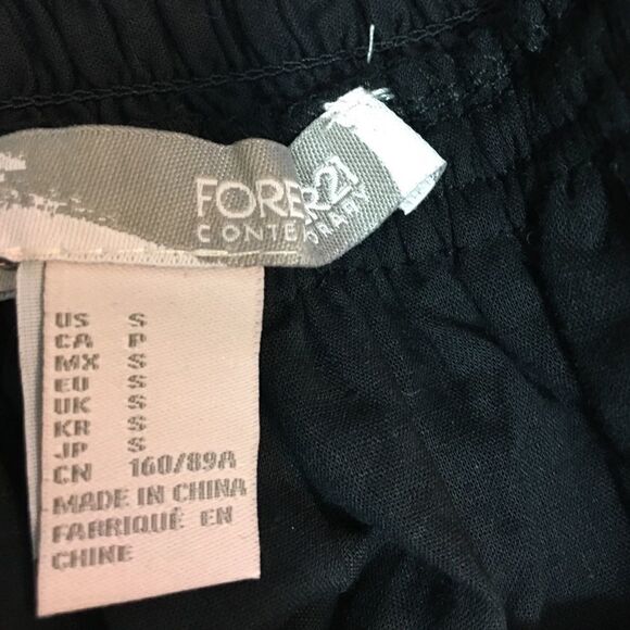 Forever21 Mini Skirt Black Lace - Picture 5 of 5